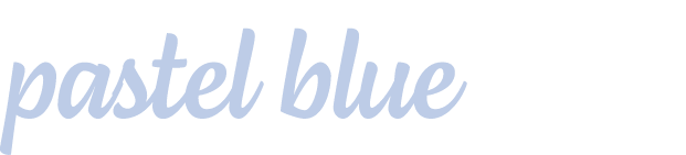 pastel blue