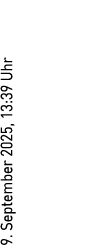 9. September 2025, 13:39 Uhr