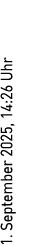 1. September 2025, 14:26 Uhr